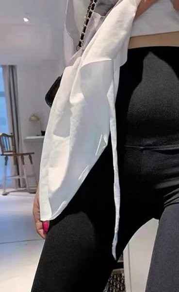 Διαφανές κολάν για εγκύους - ψηλόμεσο