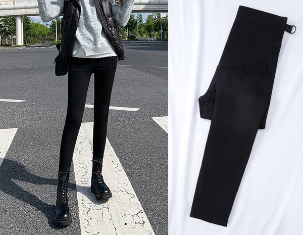 Φθινοπωρινό Χειμερινό Γυναικείο Ψηλόμεσο Κολάν εγκυμοσύνης