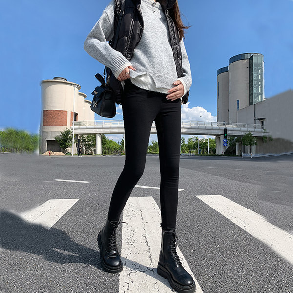 Φθινοπωρινό Χειμερινό Γυναικείο Ψηλόμεσο Κολάν εγκυμοσύνης