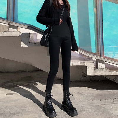 Γυναικεία ελαστικά κολάν με ή χωρίς επένδυση για εγκυμοσύνη