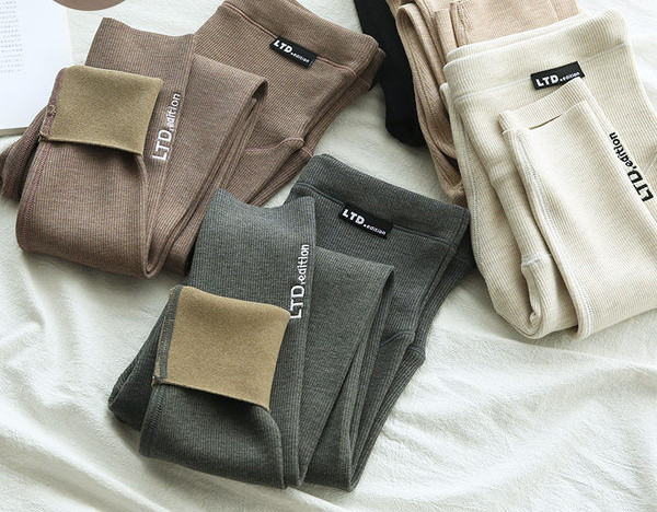 Ψηλόμεσο κολάν εγκυμοσύνης με κεντητά γράμματα