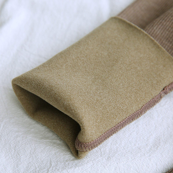 Ψηλόμεσο κολάν εγκυμοσύνης με κεντητά γράμματα