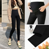 Γυναικείο ψηλόμεσο ελαστικό κολάν σε μαύρο χρώμα