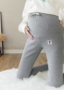 Γυναικείο casual κολάν για εγκύους με κορδόνια