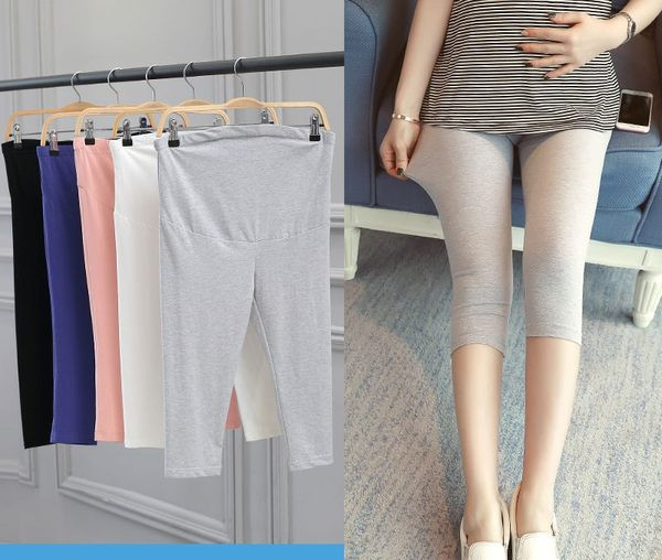 Naiste kõrge vöökohaga elastsed retuusid rasedatele naistele – mitme mudeliga