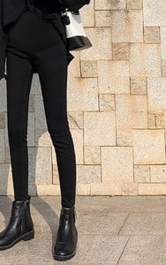 Alkalmi női kismama leggings - magas derekú