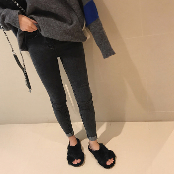 Γυναικεία casual ψηλόμεση τζιν εγκυμοσύνης