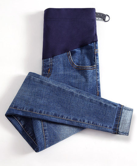 Νέο μοντέλο γυναικείο τζιν εγκυμοσύνης με ελαστικό ψηλόμεσο