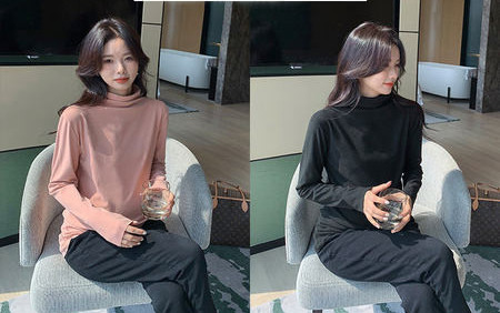 Ležerna ženska bluza sa niskom kragnom - više boja