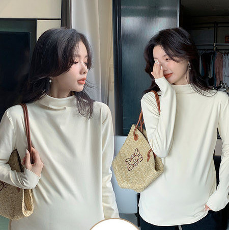 Ležerna ženska bluza sa niskom kragnom - više boja