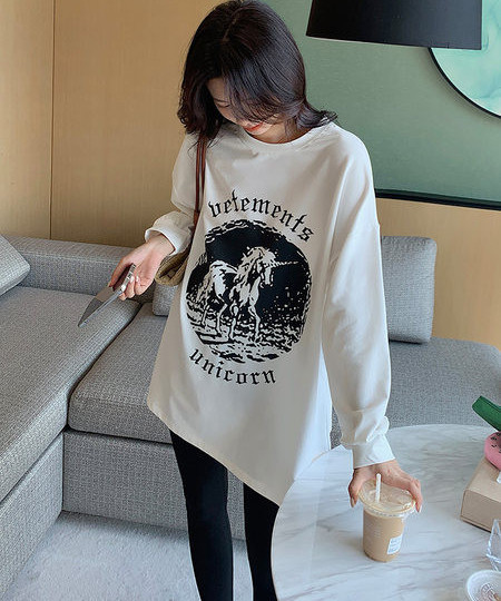 Γυναικεία μπλούζα Maternity Print Casual