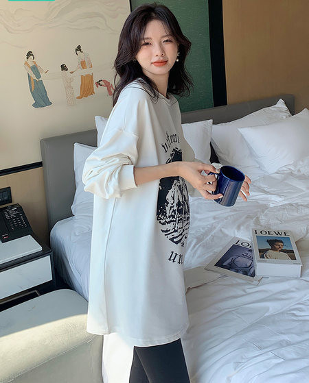 Γυναικεία μπλούζα Maternity Print Casual