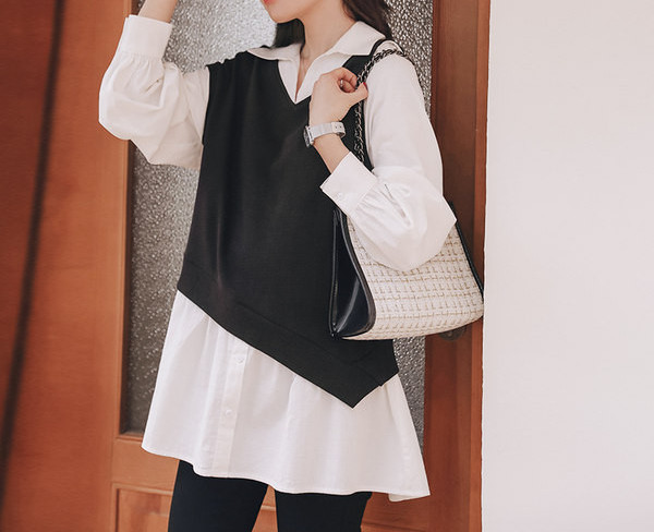 Bluza de dama pentru gravide in doua culori