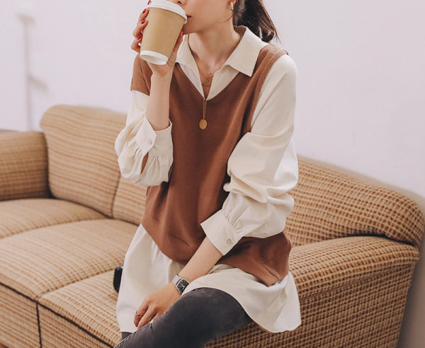 Bluza de dama pentru gravide in doua culori