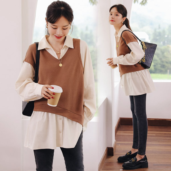 Bluza de dama pentru gravide in doua culori