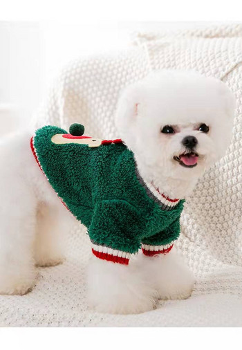 Χριστουγεννιάτικα ρούχα κουνέλι για κατοικίδια Ρούχα για γιορτή μικρών κουνελιών Drop ears κουνέλι νάνος φθινόπωρο χειμώνα ζεστά ρούχα προμήθειες
