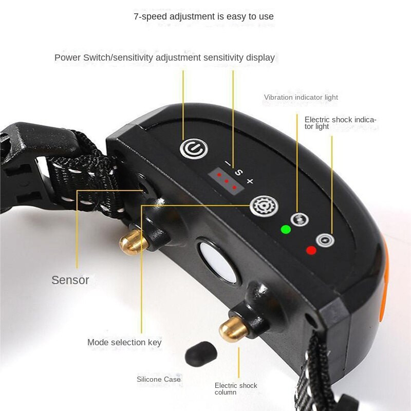 Κολάρο σκύλου Αποτροπή γαβγίσματος Αυτόματη διακοπή γαβγίσματος Εκπαίδευση ηλεκτρικού σοκ Μεγάλοι μικροί σκύλοι κατοικίδια Αντι γαβγίσματα Προϊόντα αντικειμένων