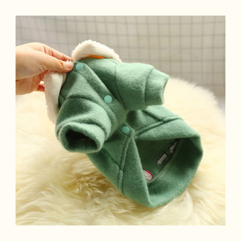 Φθινοπωρινό και Χειμώνα Χαμογελαστό Πρόσωπο Μεγάλο Πέτο πουλόβερ Αρκουδάκια Chenery Μάλλινα Ρούχα για κατοικίδια δύο τεμαχίων