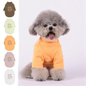 Lemmikloomade koerte riided väikestele koertele Riided Soojad riided koertele Mantel kutsikate riietus Lemmikloomade riided Koerte kapuutsid Prantsuse buldogi pullover