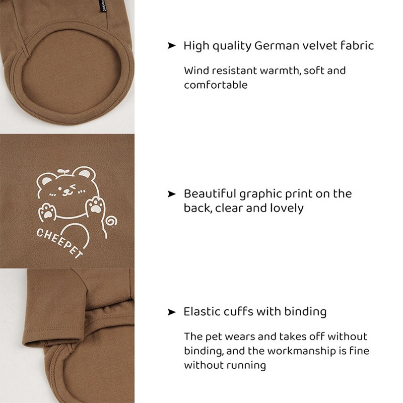 Lemmikloomade koerte riided väikestele koertele Riided Soojad riided koertele Mantel kutsikate riietus Lemmikloomade riided Koerte kapuutsid Prantsuse buldogi pullover