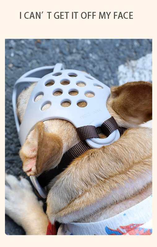 1 tk Lemmikloom, suur keskmine koer, reguleeritav mask koorega hambumus võrgust suu koonu hooldav närimiskoera hammustuse vastane treeningvahend