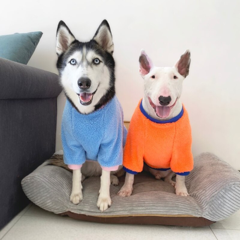 Μικρά μεγάλα μεγάλα ρούχα για σκύλους Παλτό με κουκούλα Χειμερινή στολή σκύλου Poodle Γαλλικό μπουλντόγκ Husky Bull Terrier Ρούχα Golden Retriever