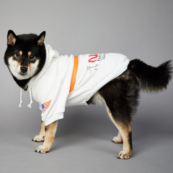 Πουλόβερ σκύλου Χειμερινό Ζεστό κατοικίδιο με κουκούλα μπουλντόγκ Chihuahua για κουτάβι Αθλητικό παλτό Φούτερ Φούτερ για μικρούς μεσαίους σκύλους Κοστούμια