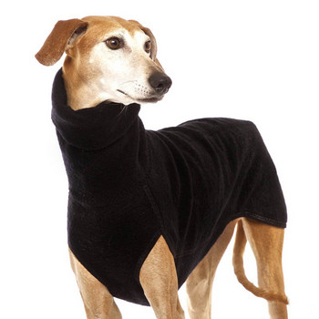 Benepaw Издръжливо топло поларено кучешко облекло Зимно меко удобно яке за домашни любимци с висока яка Дрехи за малки, средни големи кучета