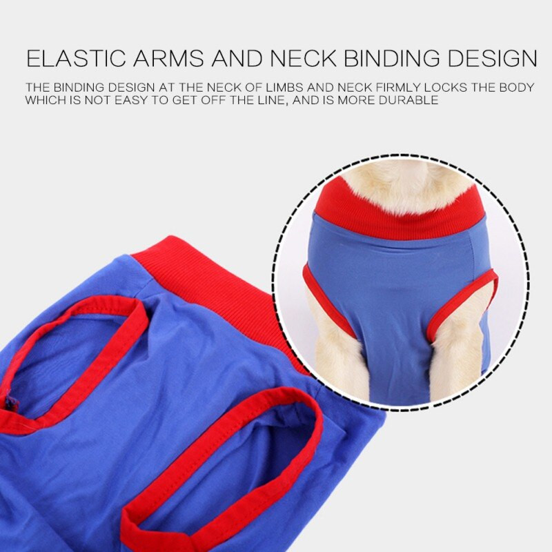 Haine pentru câini pentru pisici de companie Costum de recuperare chirurgicală Haine pentru îngrijirea postoperatorie pentru animale de companie Haine anti-ling pentru animale de companie Costum pentru înțărcare pentru câini