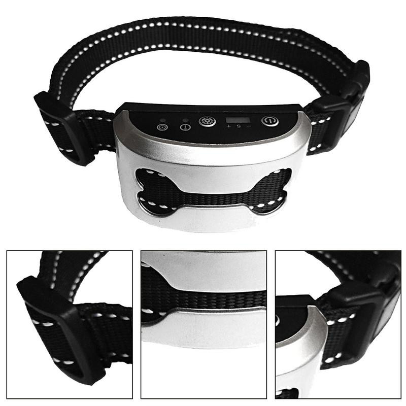 Lemmikkoera laetav haukumisvastane kaelarihma juhtrongi veekindel Stop Barking Dog veekindlad ultraheli treeningkaelarihmad