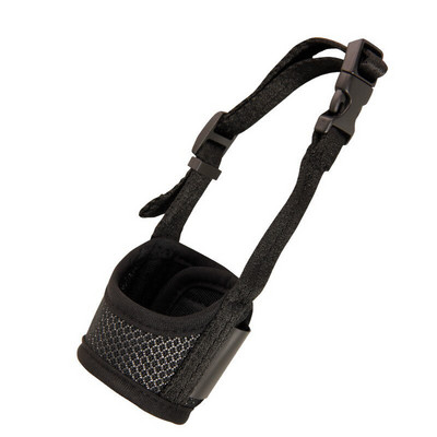 1 buc. Mânecă pentru gură din bumbac pentru animale de companie, moale și confortabilă, plasă din poliester, respirabilă, mască pentru câine anti-mușcătură, reglabilă XS-XXL