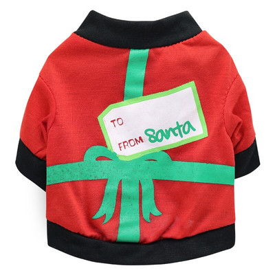 Χριστουγεννιάτικη στολή σκύλου Κουτάβι Ρούχα φθινοπώρου/χειμώνα Pinscher Yorkshire Bulldog Chihuahua