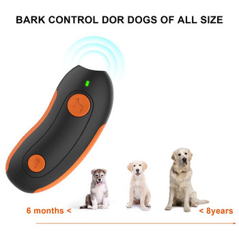 Συσκευή υπερήχων κατά του γαβγίσματος USB Επαναφορτιζόμενος φορητός εξοπλισμός εκπαίδευσης σκύλων Φορητά απωθητικά σκύλων ηλεκτρονικά προϊόντα για κατοικίδια