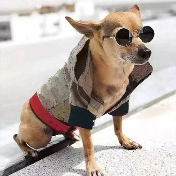 Πουλόβερ σκύλου Ρούχα για κατοικίδια Παλτό Chihuahua Corgi Puppy Φούτερ Γαλλικό μπουλντόγκ Ζεστό για μικρούς μεσαίους σκύλους Στολή ένδυσης