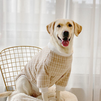 Χειμερινό παλτό με κουκούλα σκύλου Μικρά μεσαία μεγάλα ρούχα για σκύλους Pomeranian Poodle Corgi Samoyed Husky Labrador Golden Retriever Ρούχα