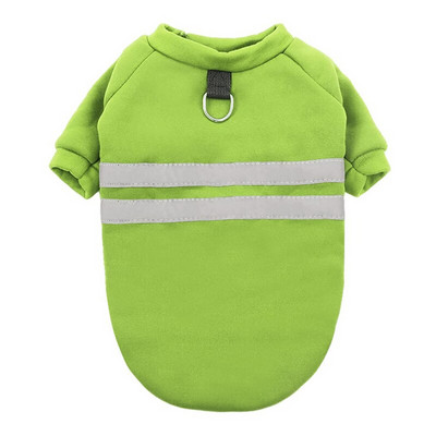 Benepaw Fashion Ζεστό φούτερ με κουκούλα για σκύλους αντανακλαστικά ρούχα Φθινοπωρινό χειμερινό κουτάβι για κατοικίδια για μικρομεσαίους σκύλους γάτες