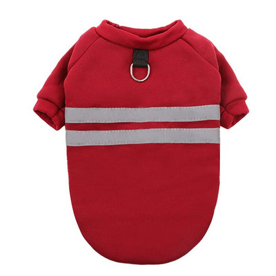 Benepaw Fashion Ζεστό φούτερ με κουκούλα για σκύλους αντανακλαστικά ρούχα Φθινοπωρινό χειμερινό κουτάβι για κατοικίδια για μικρομεσαίους σκύλους γάτες