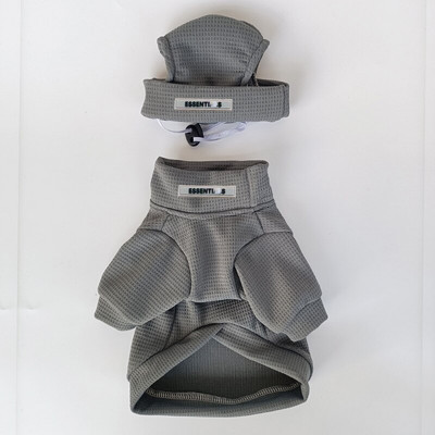 Őszi téli kisállatruházat kalap küldésére Kutya pulóver Kisállat alsó ing francia bulldog kis és közepes méretű kutyaruhák