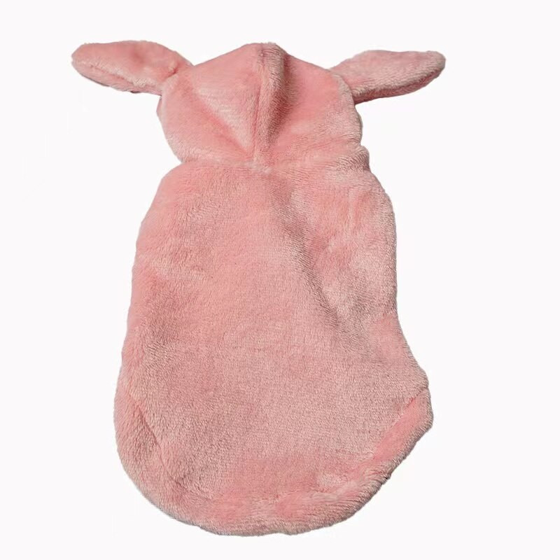 Lemmikloomade riided Sügistalv Armas kohev jänesekõrv Puuvillapolsterdatud riided Väike keskmise suurusega koer õhuke pluus chihuahua buldog