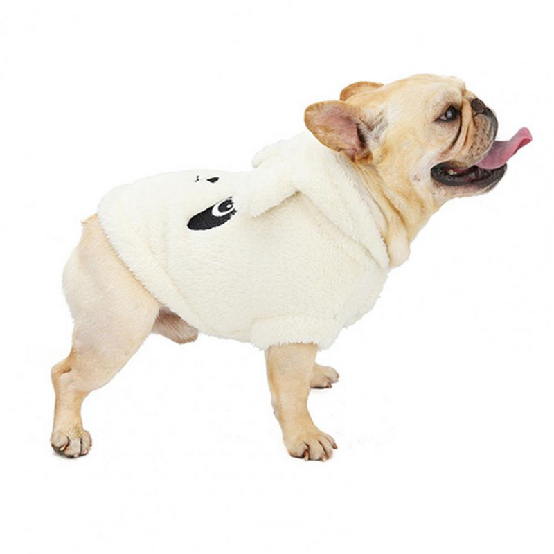 Polár kutyakapu Téli kisállat kutyaruhák kutyáknak kabát dzseki puha Ropa Perro francia bulldog ruházat kutyáknak háziállatok ruházat mopsz