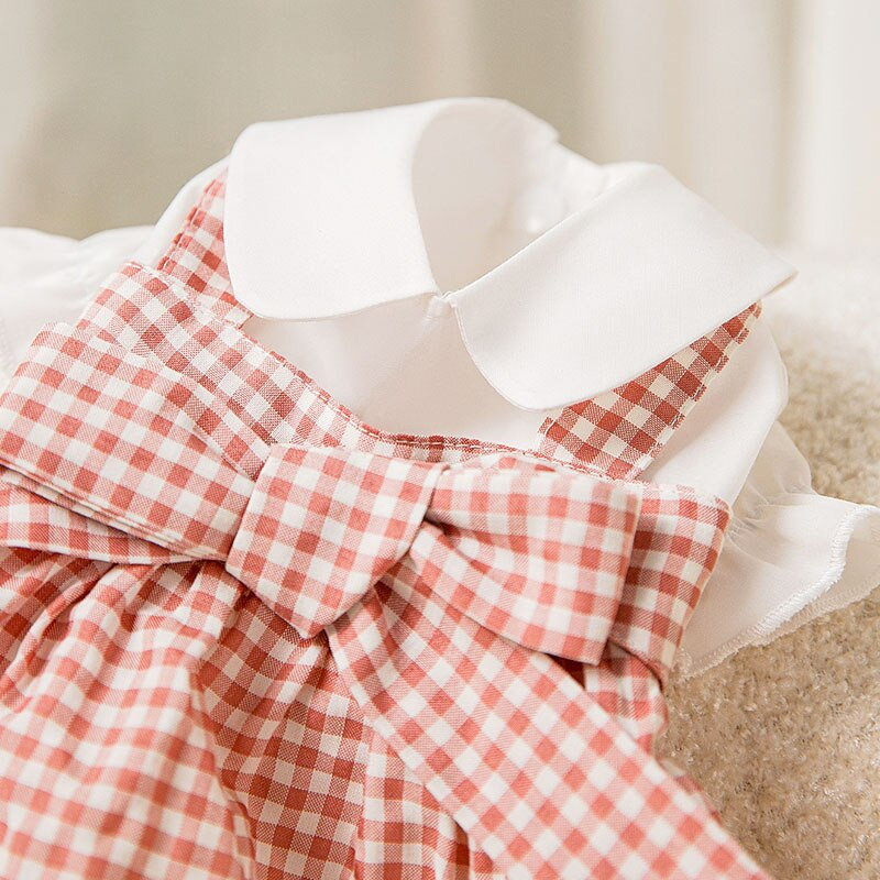 Lemmiklooma vibu koera seelik suvine bichon ruuduline seelik Pommeri kleit Ilus kutsikate riided õhukesed koerariided lemmikloomatarbed