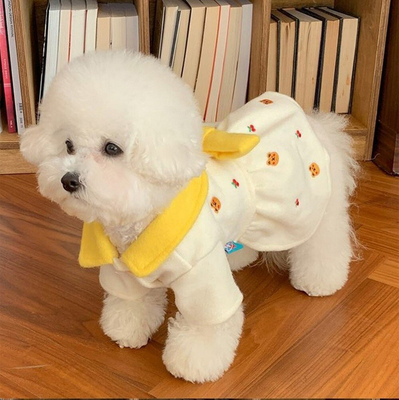 Φθινόπωρο Χειμώνας Νέο Κουτάβι Πλήρης Εκτύπωση Φόρεμα Φόρεμα Γάτα Φόρεμα Φόρεμα με Φόρεμα για Σκύλους Μικρά Μεσαία Ρούχα Σκύλου Φόρεμα Σκύλου Ρούχα για Κουτάβι