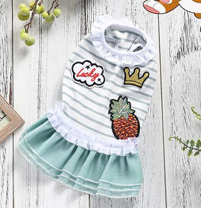 Olcsón akciós kisállat ruha kutyának Kis kis rózsaszín zöld kék kölyökkutyák állat macska tutu esküvői parti szoknya ruhák chihuahua számára