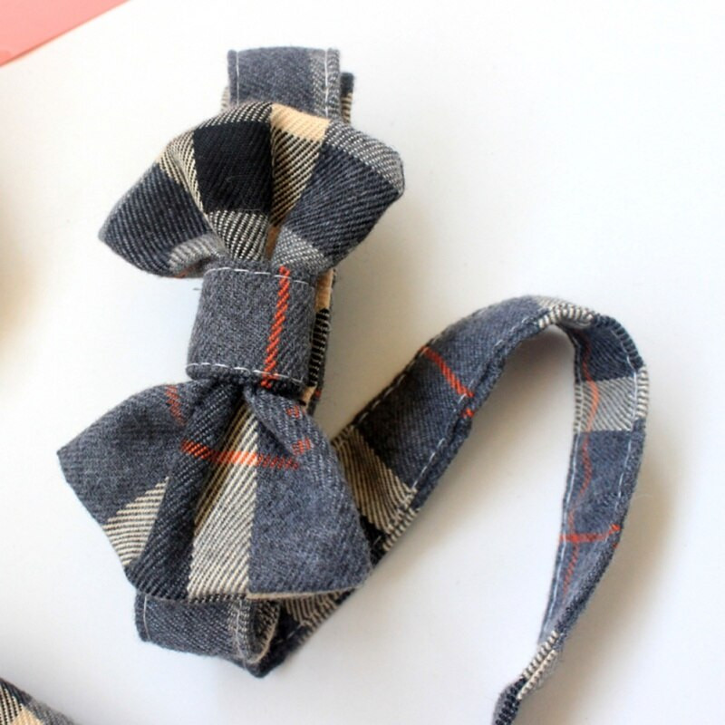 Koerariided Koerakleit Ruuduline seelik suure kikisõlmega lemmikloomarakmete ja rihmaga komplekt tüdrukutele Väikesed keskmised chihuahua koerariided