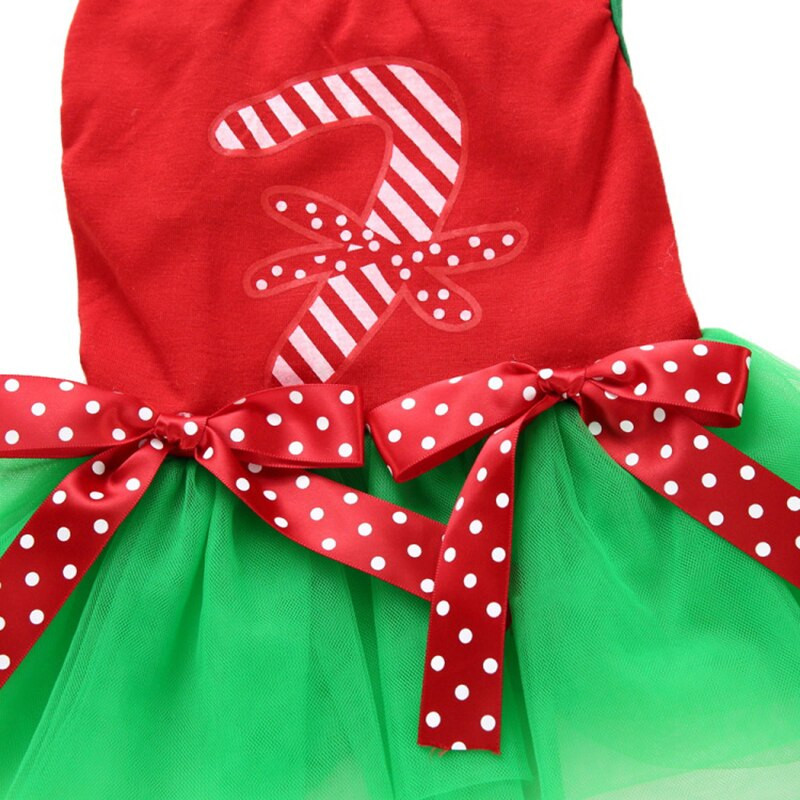 Koera jõuluriided Põdratrükiga koerakassi kleidid Jõuluprintsessi multifilmiriided väikesele koerale riided Bowknot lemmikloomakostüüm