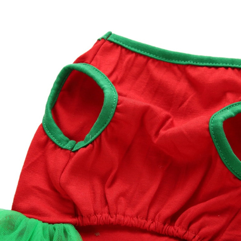 Koera jõuluriided Põdratrükiga koerakassi kleidid Jõuluprintsessi multifilmiriided väikesele koerale riided Bowknot lemmikloomakostüüm