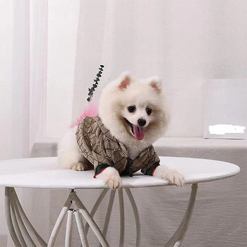Φούτερ για σκύλους Πουλόβερ Ρούχα για κατοικίδια Chihuahua Corgi Φούτερ για κουτάβι Γαλλικό μπουλντόγκ Ζεστό για μικρούς μεσαίους σκύλους Στολή ένδυσης