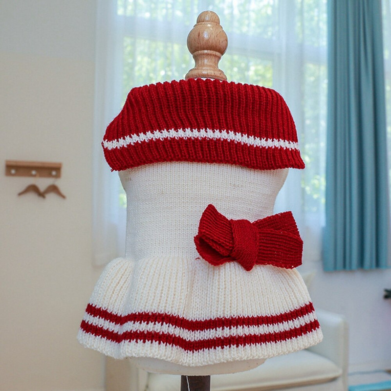 Rochii pentru câini de Crăciun pentru câini de talie mică, haine de vacanță pentru fete, pentru animale de companie, cosplay de Crăciun, rochie pentru cățeluș, rochie de prințesă, costum pentru câini