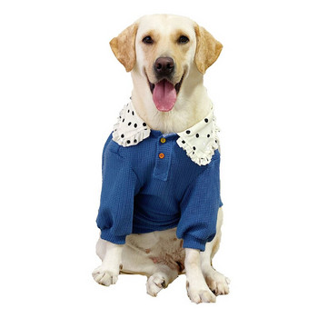 Зимна риза с качулка за кучета Йорки Бишон Пудел Шнауцер Корги Шиба Ину Самоед Хъски Голдън Ретривър Дрехи за големи големи кучета Палто