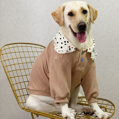 Zimska majica s kapuljačom za pse Yorkie Bichon Pudl Šnaucer Corgi Shiba Inu Samojed Haski Zlatni retriver Odjeća za velike pse Kaput